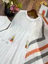 Nsr 917 Mal Cotton With Embroidery Work Anarkali Kurti With Bottom Dupatta
